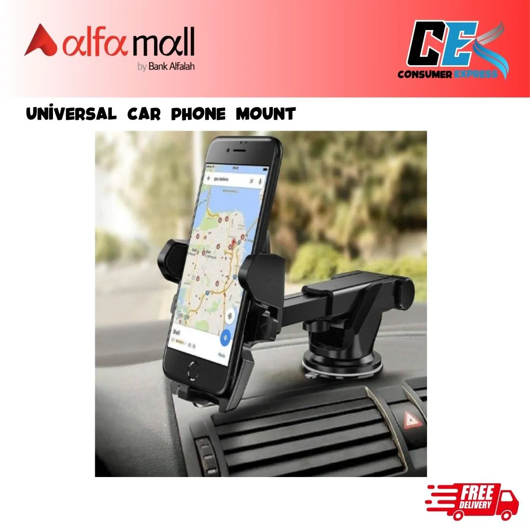 Universal Car Phone Mount  - (Installment)